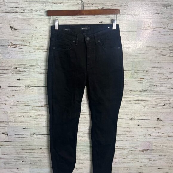 FRANK & OAK Debbie Skinny Jean Sz 27 Washed Black - Picture 1 of 6